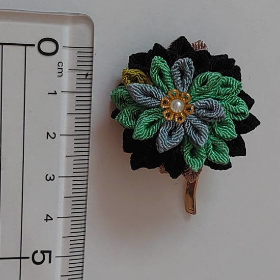 【原神】アルハイゼン、ティナリイメージポニーフック【つまみ細工】