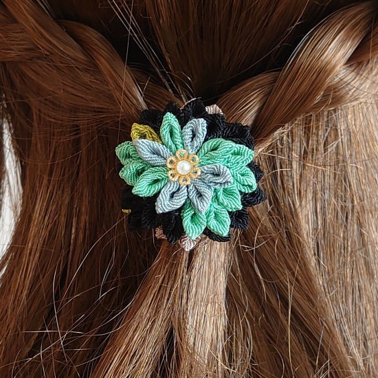 【原神】アルハイゼン、ティナリイメージポニーフック【つまみ細工】