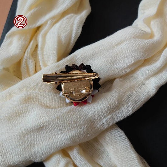 【原神】胡桃イメージ【つまみ細工】