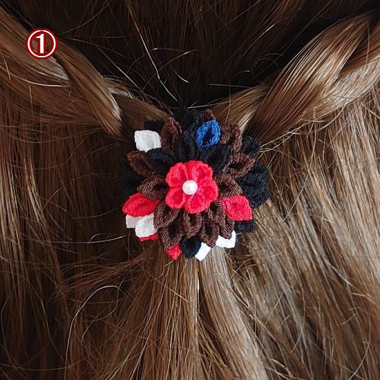 【原神】胡桃イメージ【つまみ細工】