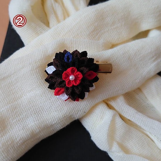 【原神】胡桃イメージ【つまみ細工】