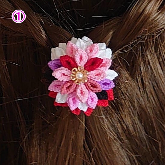 【原神】八重神子イメージ【つまみ細工】