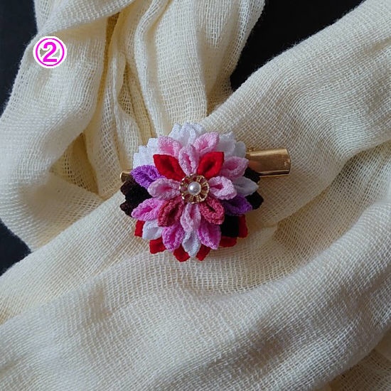 【原神】八重神子イメージ【つまみ細工】