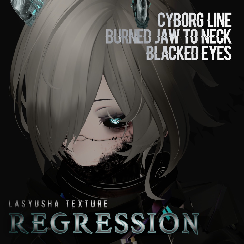 【Lasyusha・ラシューシャ対応】 Regression Cyborg Makeup Texture