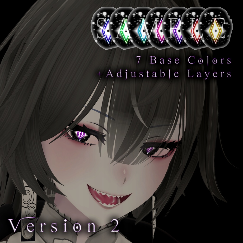 【Lasyusha・ラシューシャ対応】 Liminal - Custom Eye Texture