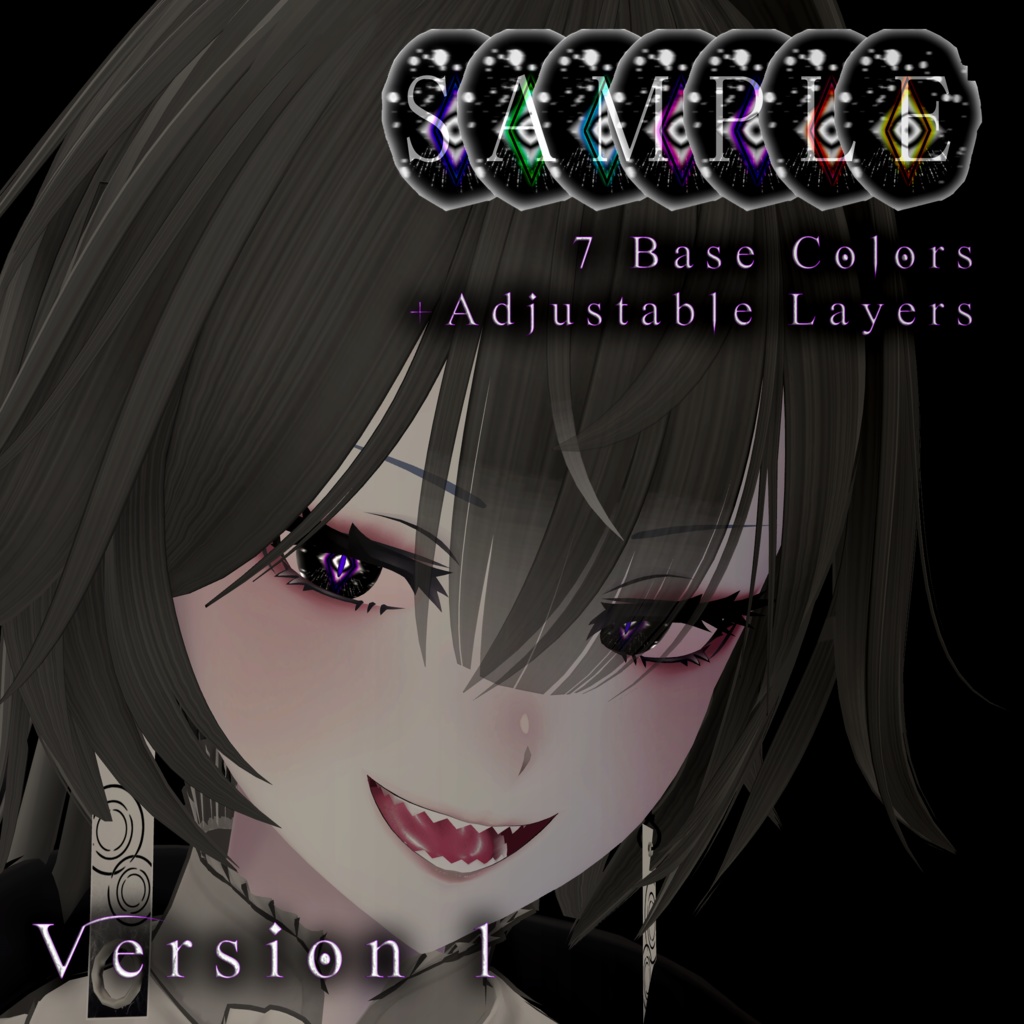 【Lasyusha・ラシューシャ対応】 Liminal - Custom Eye Texture