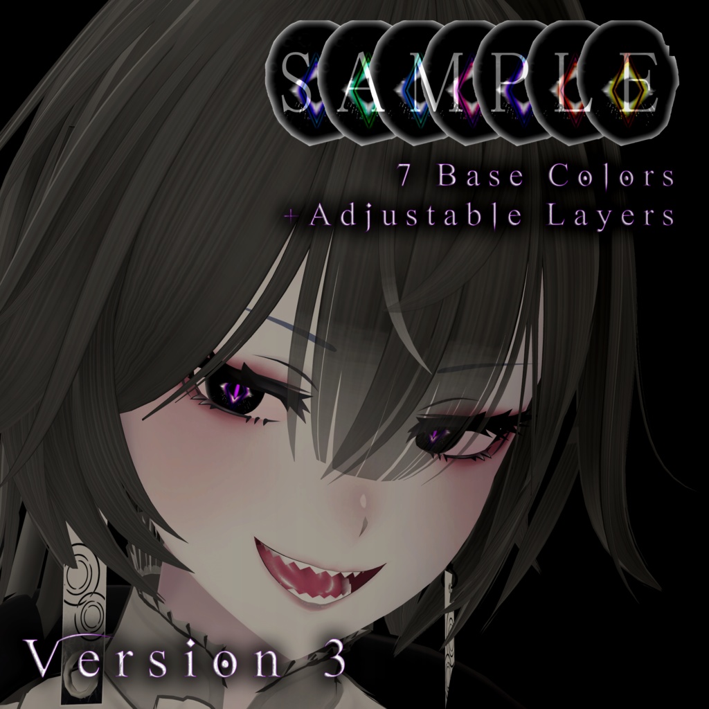 【Lasyusha・ラシューシャ対応】 Liminal - Custom Eye Texture