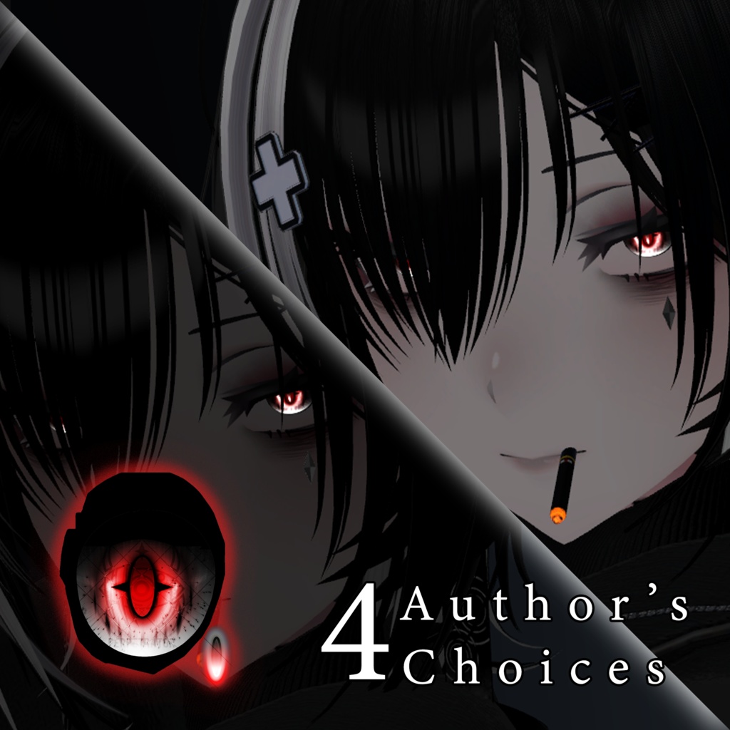 【Lasyusha・ラシューシャ対応】 Obscure - Custom Eye Texture