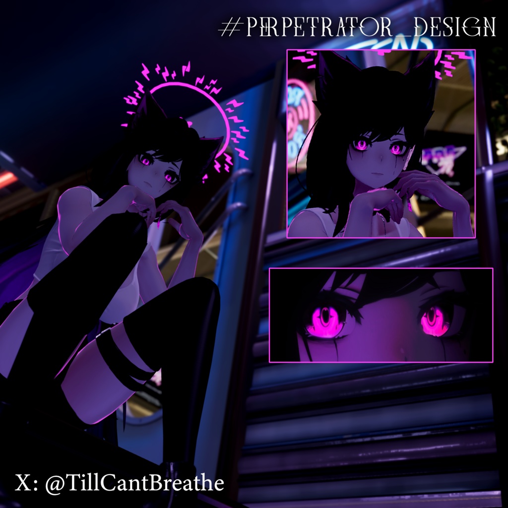 【Lasyusha・ラシューシャ対応】 Obscure - Custom Eye Texture