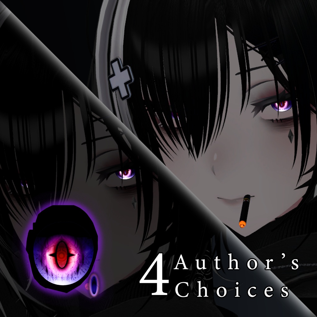 【Lasyusha・ラシューシャ対応】 Obscure - Custom Eye Texture