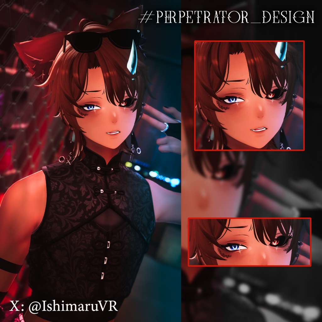 【泣夜Nakiya】 Obscure - Custom Eye Texture