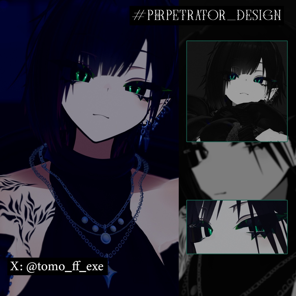 【SiuSiu対応】Obscure - Custom Eye Texture
