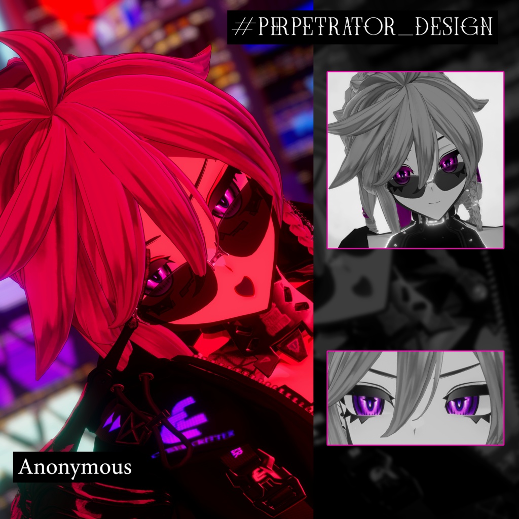 【SiuSiu対応】Obscure - Custom Eye Texture