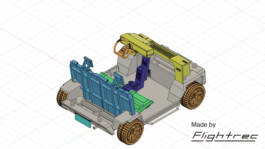 1/24 scale MAKIGAI MAIMAI P126 from Cyberpunk 2077