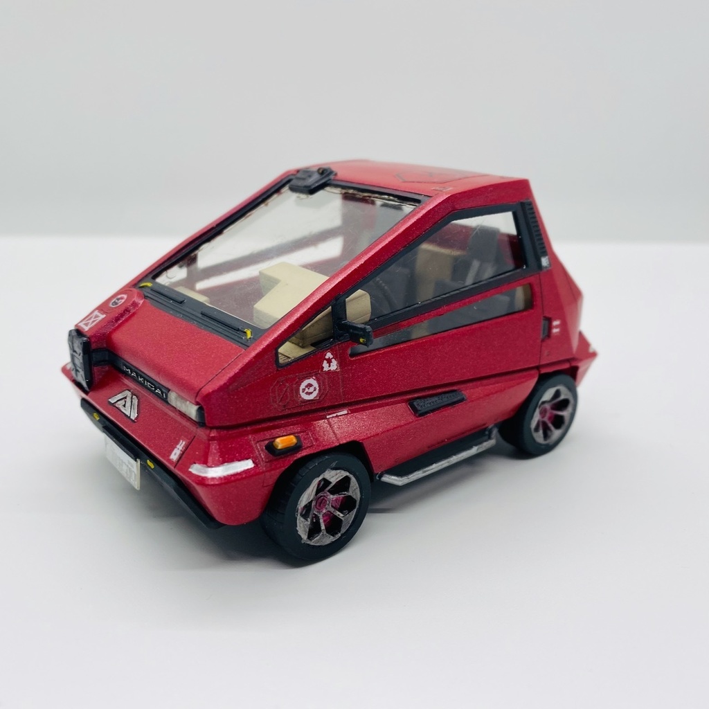 1/24 scale MAKIGAI MAIMAI P126 from Cyberpunk 2077