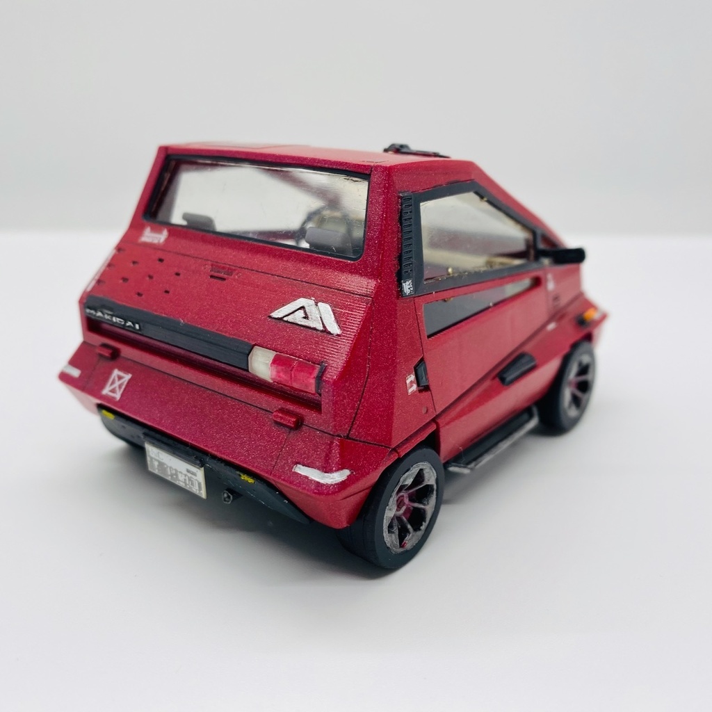 1/24 scale MAKIGAI MAIMAI P126 from Cyberpunk 2077