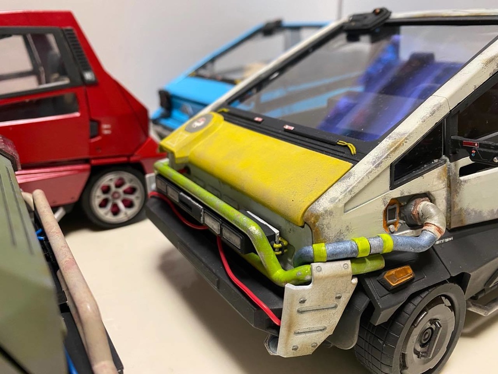 1/12 scale MAKIGAI MAIMAI P126 from Cyberpunk 2077