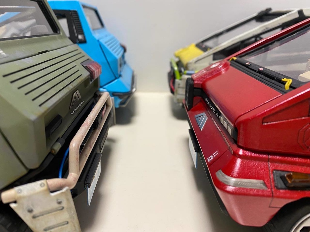 1/12 scale MAKIGAI MAIMAI P126 from Cyberpunk 2077