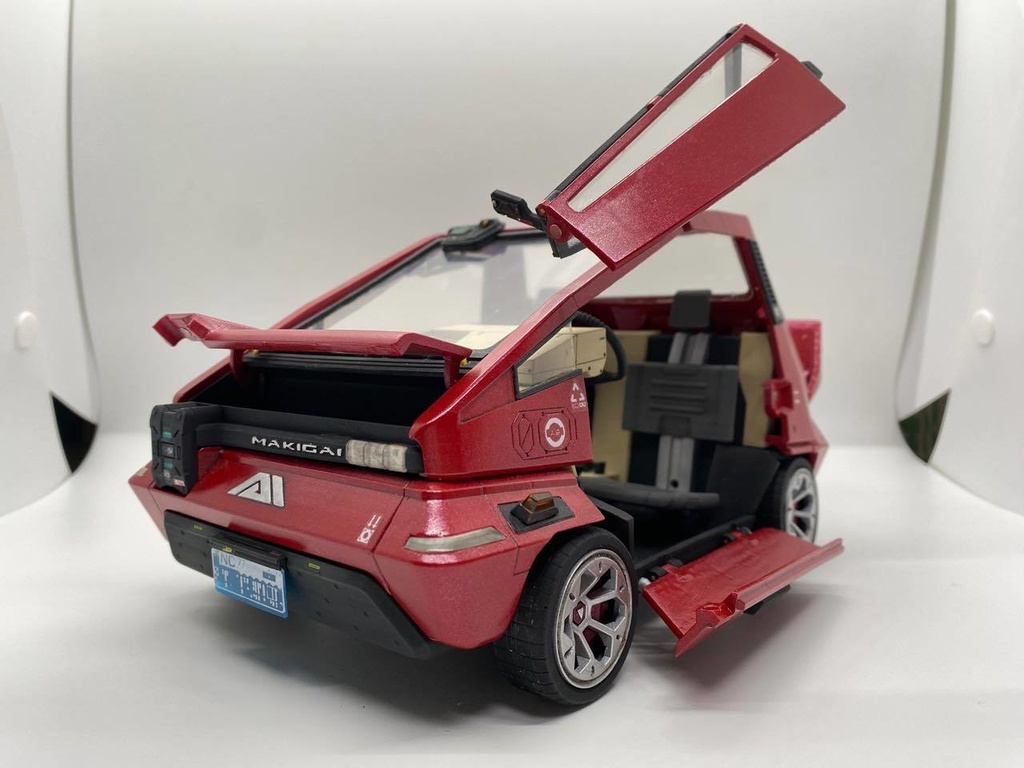 1/12 scale MAKIGAI MAIMAI P126 from Cyberpunk 2077