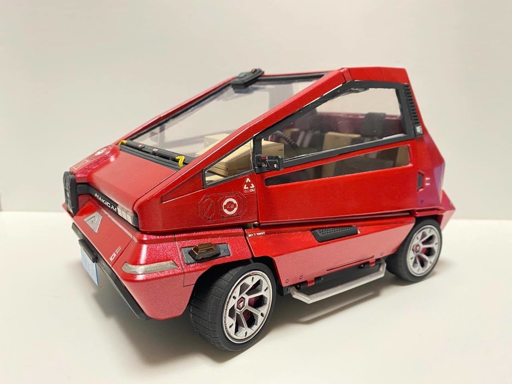 1/12 scale MAKIGAI MAIMAI P126 from Cyberpunk 2077