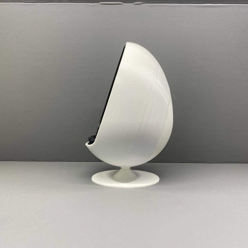 1/12スケール フィギュア用 ミニチュア エッグチェア