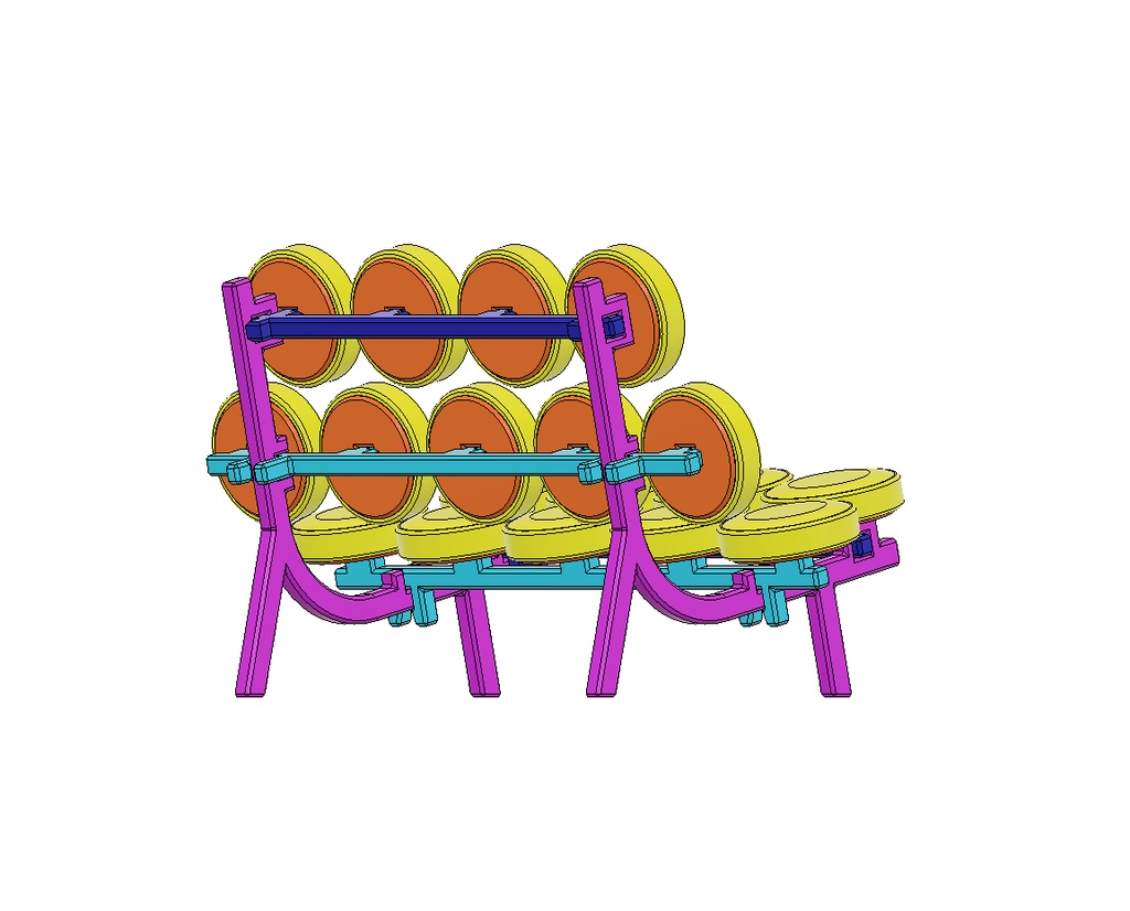 1/12スケール フィギュア用 ミニチュア マシュマロチェア