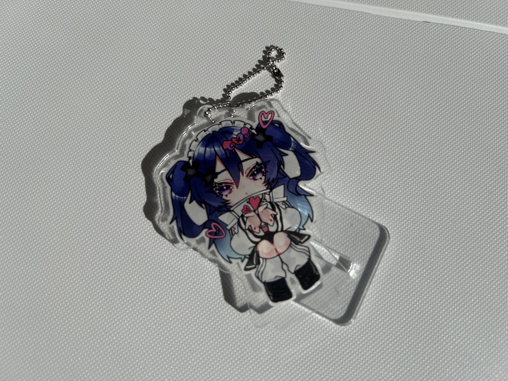 アクスタキーホルダー めいどさん