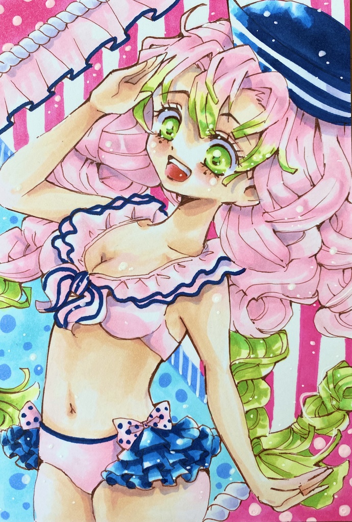 マリンな蜜璃ちゃん
