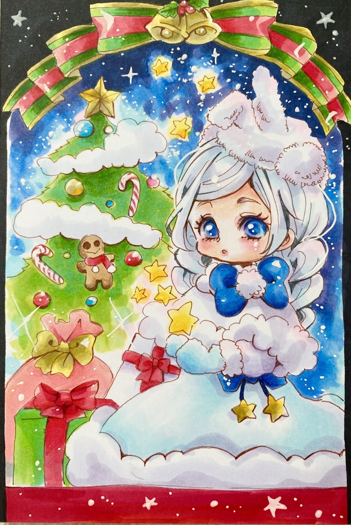 クリスマスうさぎ