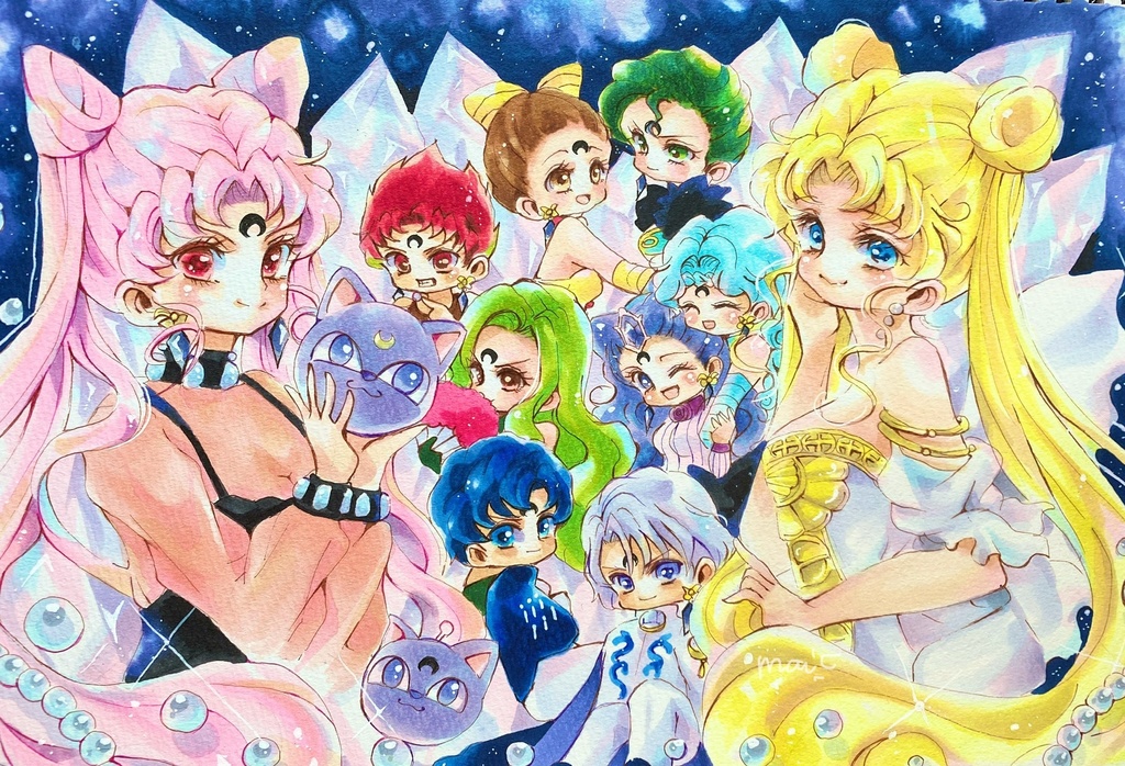 デマドレうさぎ&ブラックムーン一族