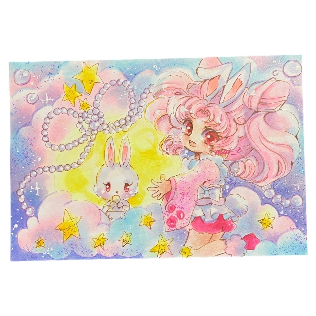 お月見ちびうさ