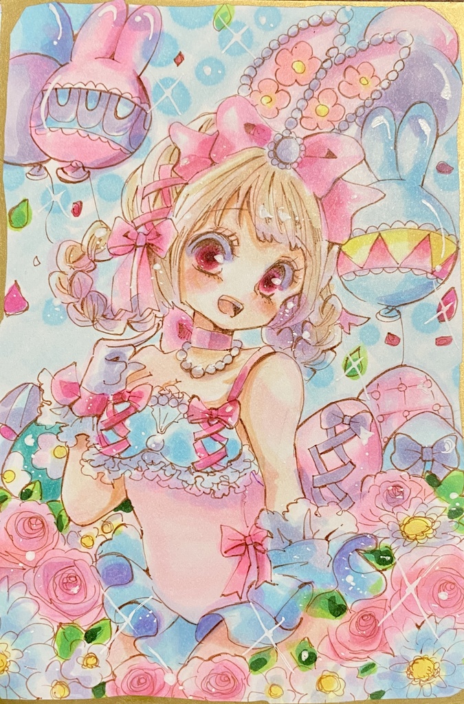 イースターちゃんピンク