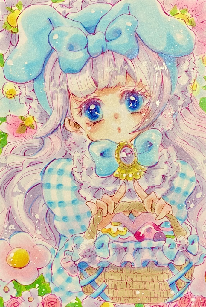 イースターちゃんブルー