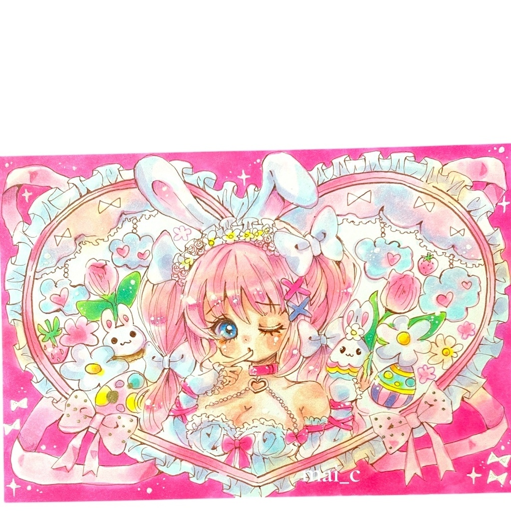 イースターバニーb