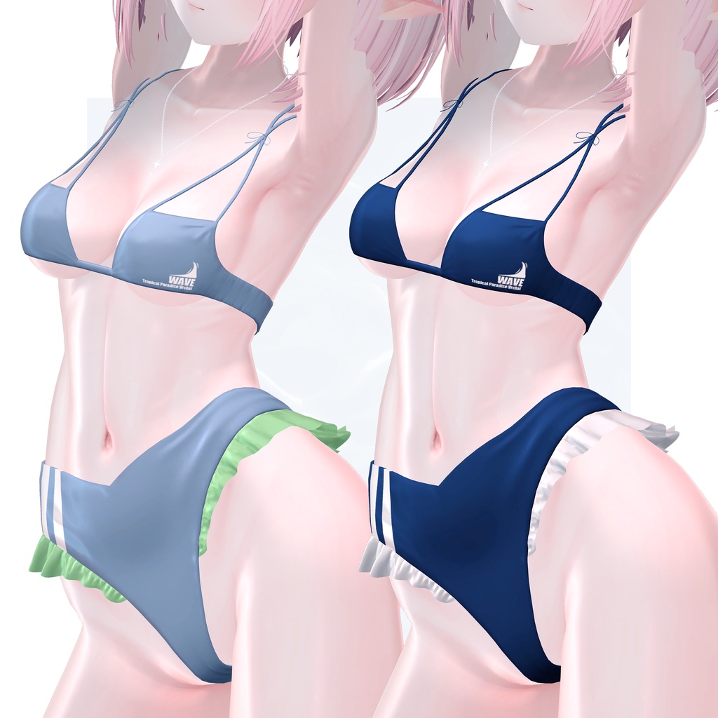 ✨5アバター対応✨🌊 Wave Splash 🌊