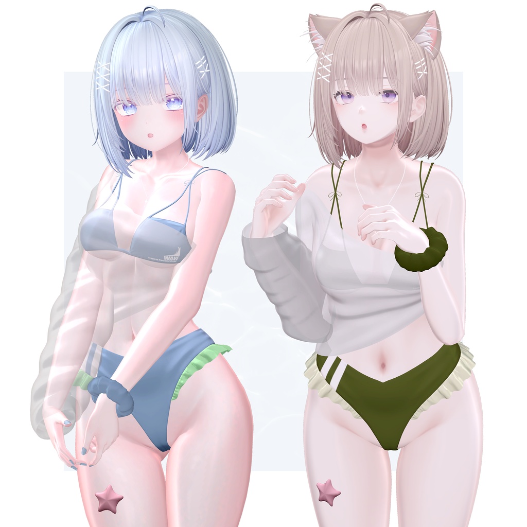 ✨5アバター対応✨🌊 Wave Splash 🌊