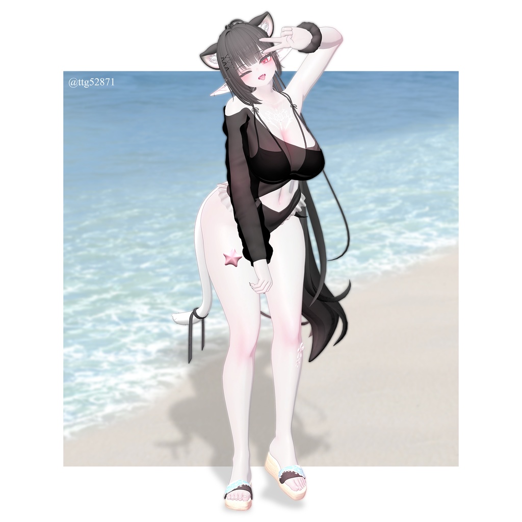 ✨5アバター対応✨🌊 Wave Splash 🌊