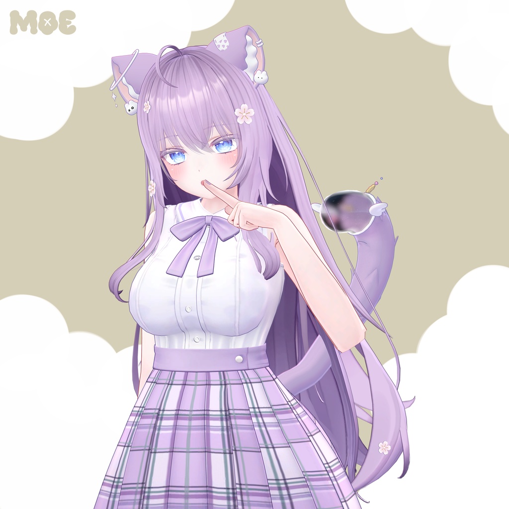 ✨6アバター対応✨ ☁️Space Cat☁️