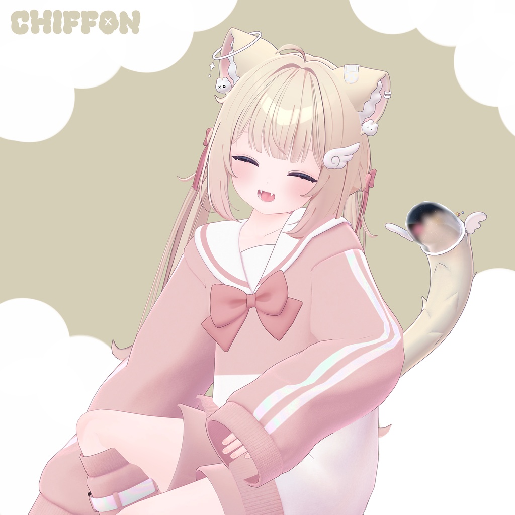 ✨6アバター対応✨ ☁️Space Cat☁️