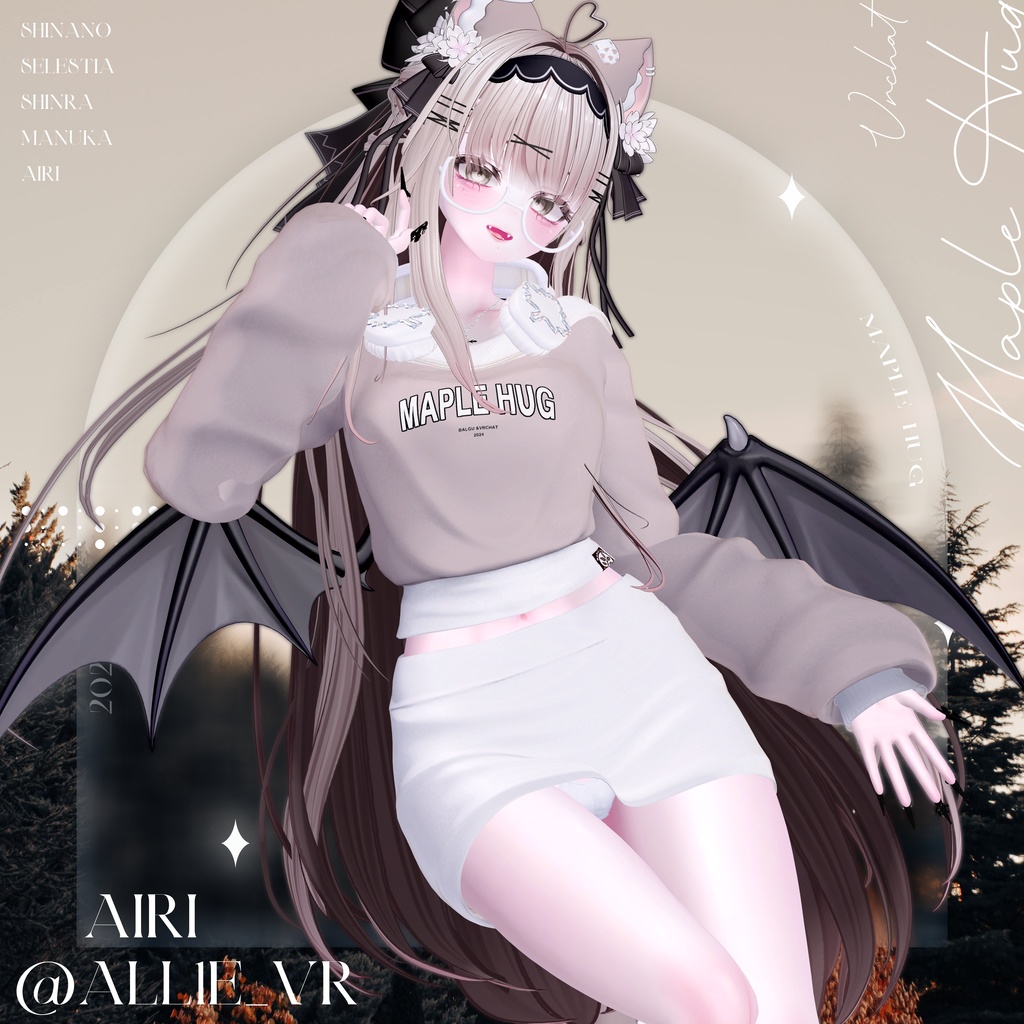 ✨5アバター対応✨🍁Maple Hug 🍁