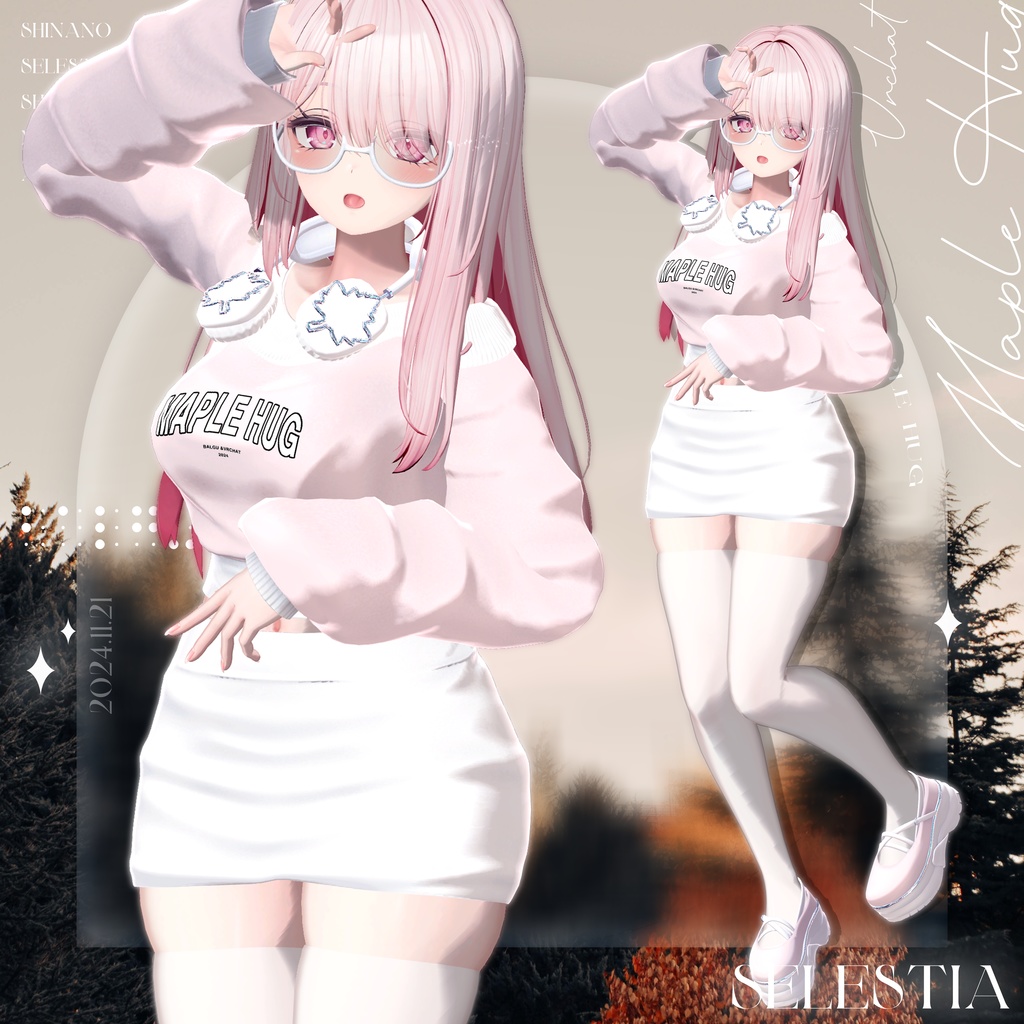 ✨5アバター対応✨🍁Maple Hug 🍁