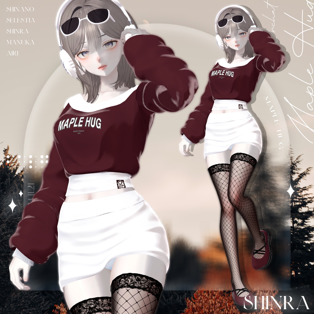 ✨5アバター対応✨🍁Maple Hug 🍁