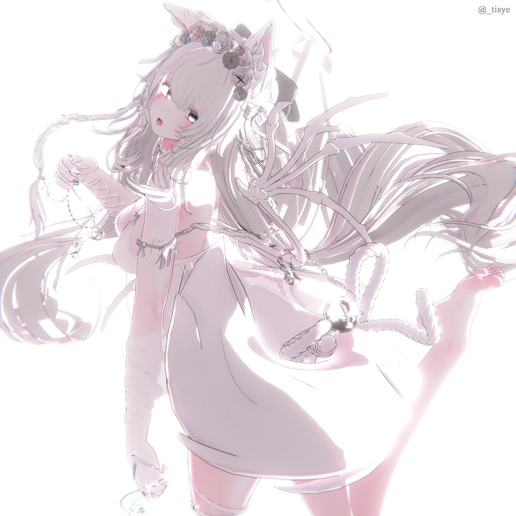 ✨6アバター対応✨ ⛩️ Shrine Fox 🦊