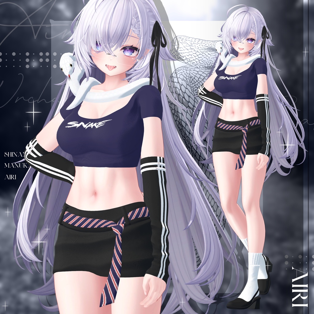 ✨3アバター対応✨🐍Slither Snake🐍