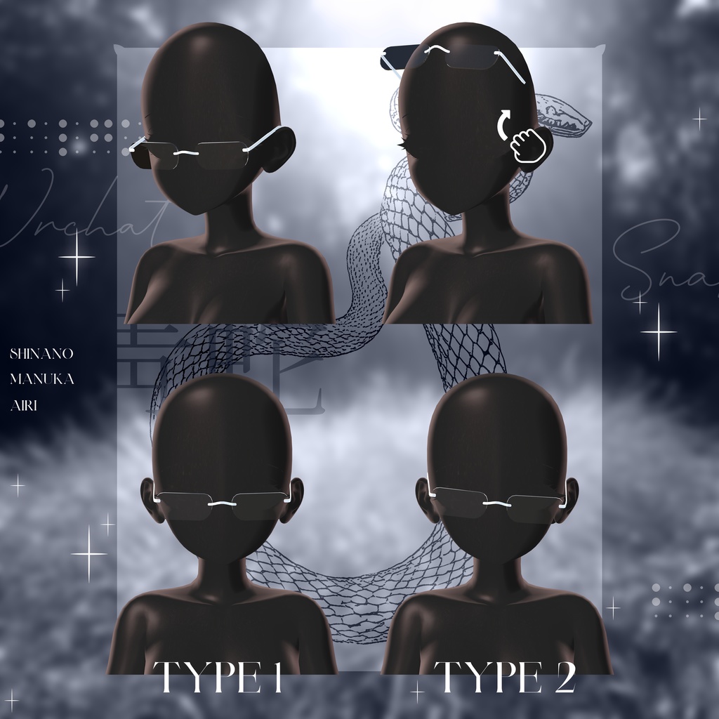 ✨3アバター対応✨🐍Slither Snake🐍