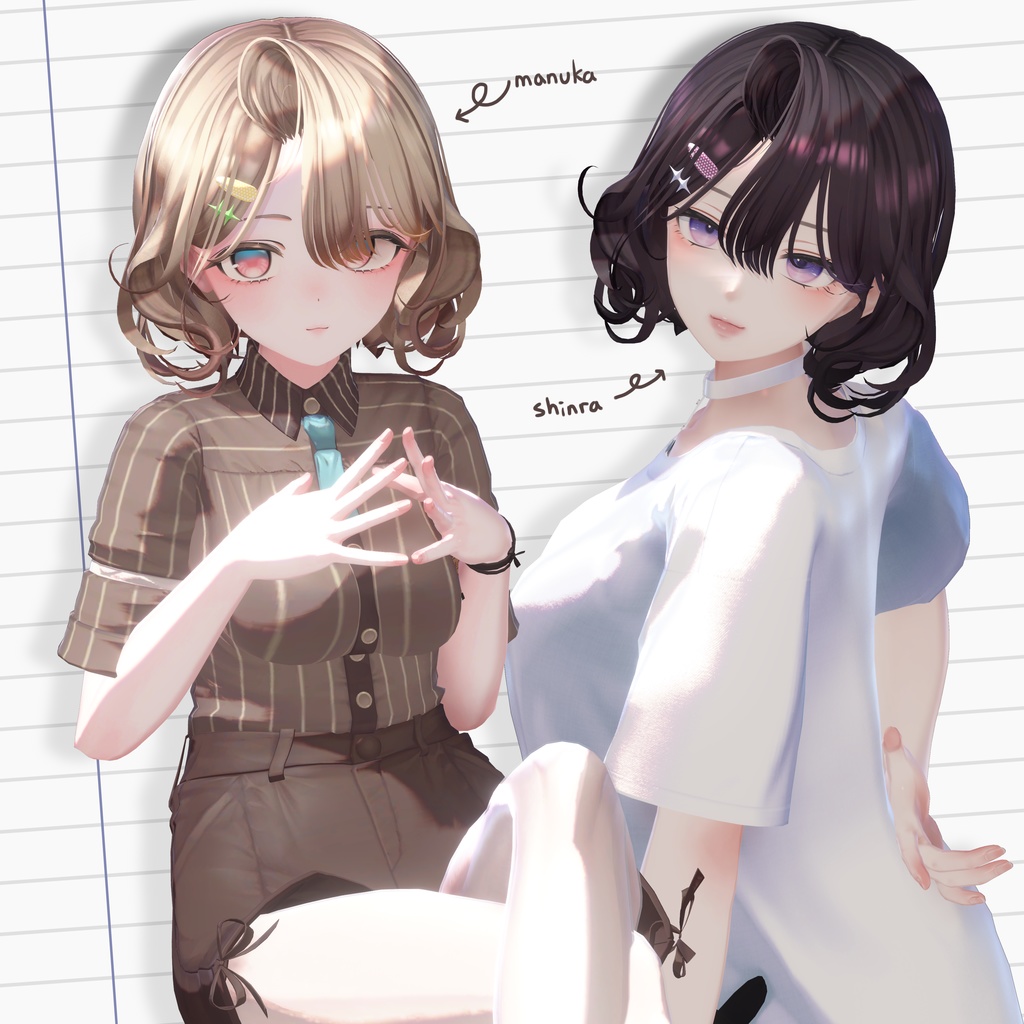 ✨5アバター対応✨ ☁️ 𝐌𝐢𝐥𝐤 𝐂𝐥𝐨𝐮𝐝 ☁ミ✲