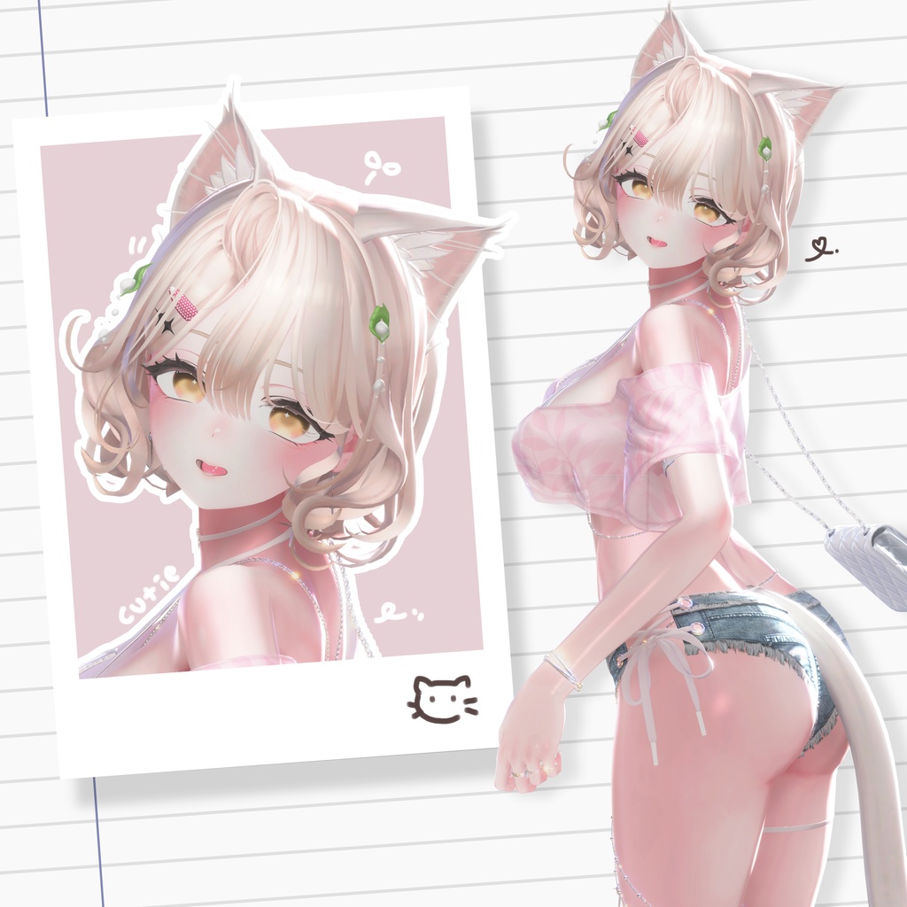 ✨5アバター対応✨ ☁️ 𝐌𝐢𝐥𝐤 𝐂𝐥𝐨𝐮𝐝 ☁ミ✲