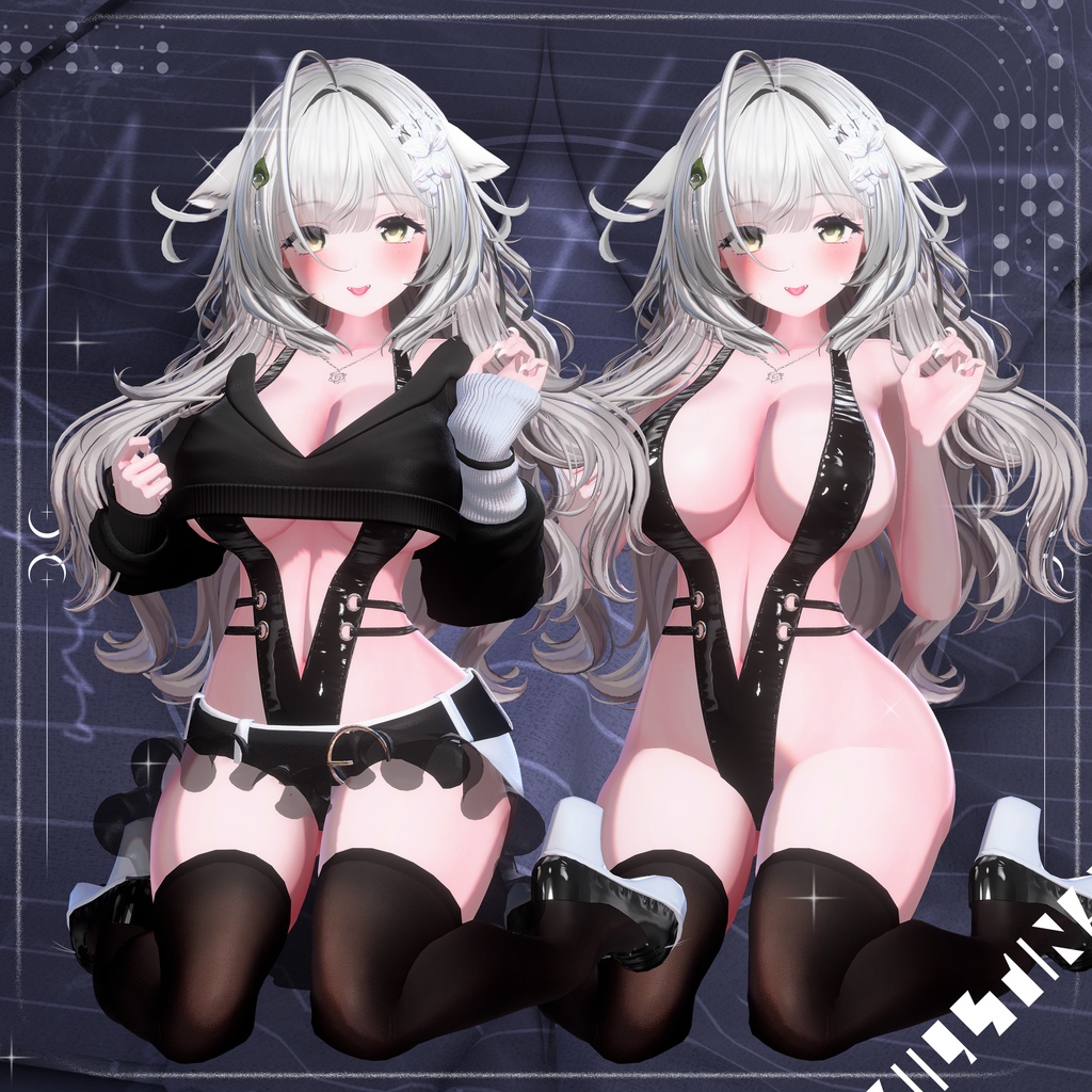 ✨6アバター対応✨ *・☪ 𝑵𝒐𝒊𝒓 𝑲𝒊𝒕𝒕𝒚