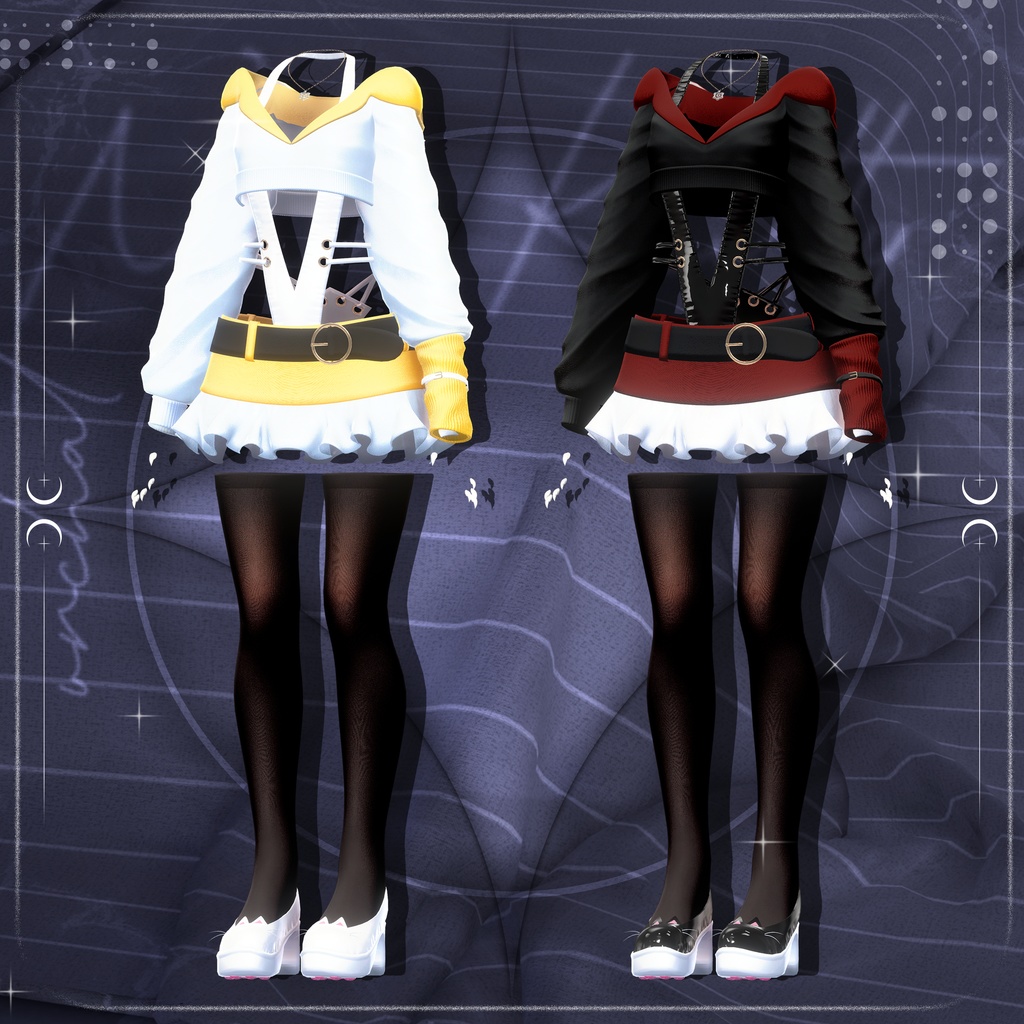 ✨6アバター対応✨ *・☪ 𝑵𝒐𝒊𝒓 𝑲𝒊𝒕𝒕𝒚