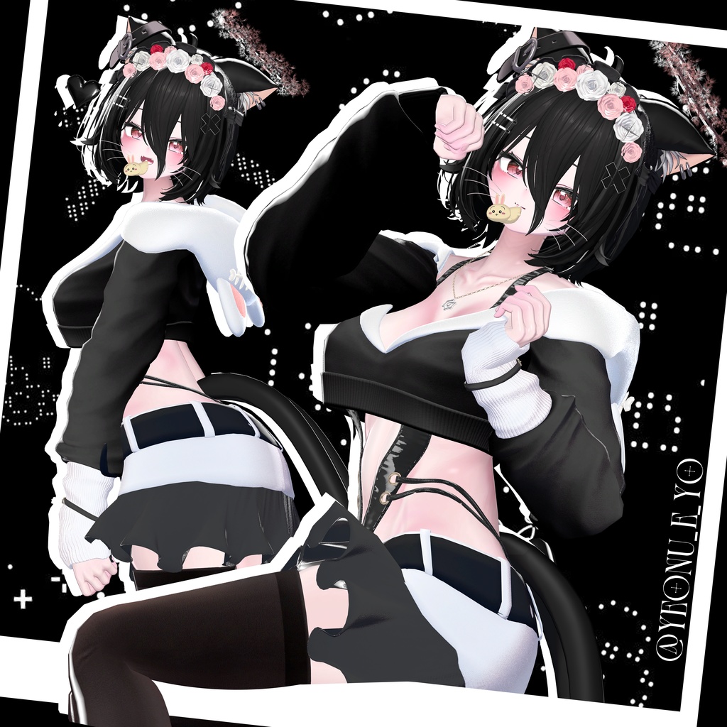 ✨6アバター対応✨ *・☪ 𝑵𝒐𝒊𝒓 𝑲𝒊𝒕𝒕𝒚